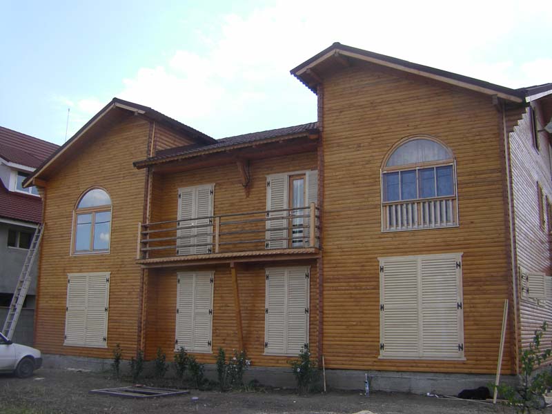 Modele case din lemn