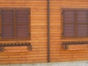 Casa din lemn lamelar semirotund